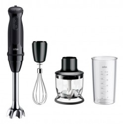 BRAUN MQ50202MBK BATIDORA DE MANO 3 ACCESORIOS 1000W