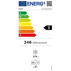 ASPES ACV185601ENFD CONGELADOR VERTICAl