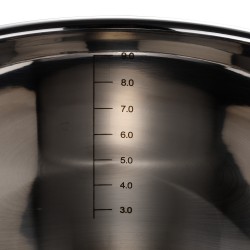 BERGNER BG32084MM OLLA 28X165CM ACERO