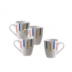 BENETTON BE0256 SET 4PC TAZA 360ML PORCE