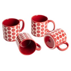 BENETTON BE2064 SET 4 PZS TAZAS GRES 360