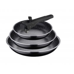 BERGNER BG31603BK SET 4 PZS SARTENES 20