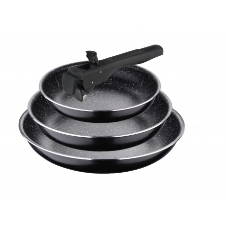 BERGNER BG31603BK SET 4 PZS SARTENES 20