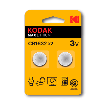 KODAK 30417700 PILA BOTON LITIO 1632