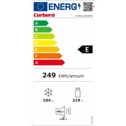 CORBERO CCHGL185NFW FRIGORIFICO COMBI