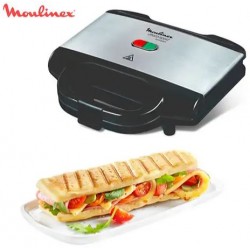 SANDWICHERA MOULINEX SM156NF0 700W, PLACAS ANTIADHERENTES TIPO PANINI