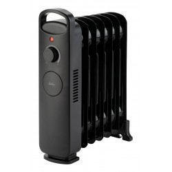 JATA JCRA1667 RADIADOR ACEITE MINI 850W COMPACTO Y EFICIENTE