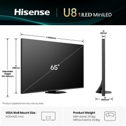 HISENSE 65U8Q TELEVISOR 65