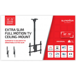 SOPORTE TECHO TV 32-75″ SUPERIOR SUPSTV023 60 KG