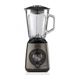 BLACK&DEKER BXJB1000E BATIDORA DE VASO 1000 W, 1.5 litros. Función turbo, Gris.