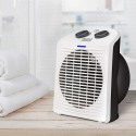 BLACK&DEKER BXSH2000E CALEFACTOR 2000 W. Dos potencías y función ventilador. Color Blanco.