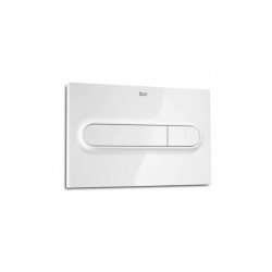 PLACA ACCIONAMIENTO PL1 DUAL BLANCA