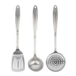 SAN IGNACIO SG 2010 UTENSILIOS COCINA 3PIEZAS DE ACERO