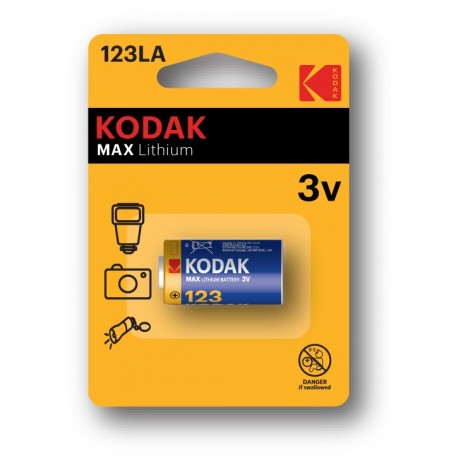 KODAK 30956223 PILAS LITIO ULTRA 123 LA