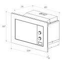 TAURUS MO20WHM MICROONDAS INTEGRABLE