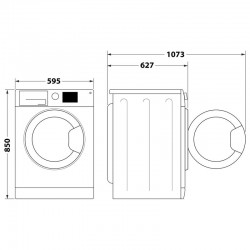 WHIRLPOOL FFB8489SBVSPT LAVADORA