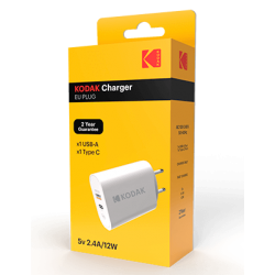 KODAK CARGADOR CASA DUAL 12W