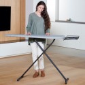 TAURUS ARGENTA PRO TABLA DE PLANCHAR, 3 posiciones de altura regulable hasta 95 cm.